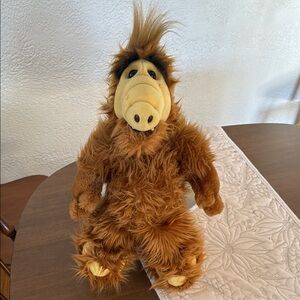 Furry Brown ALF Plush Doll